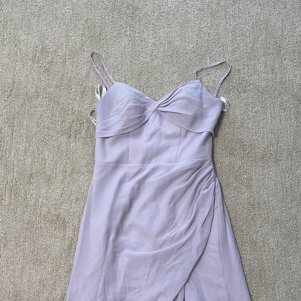 Lavender Bridesmaid Dress